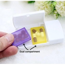 Pocket Tablet Box with Pill Cutter