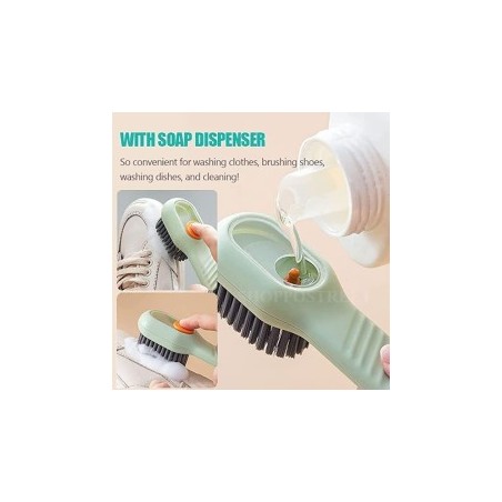 Automatic Liquid Dispensing Cleaning Brush