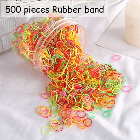 500 Pcs Rubber Bands-1 inch for Home/Office/Stationary