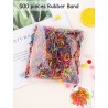 500 Pcs Rubber Bands-1 inch for Home/Office/Stationary