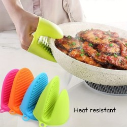 Silicone Heat Resistant Hot Pot-Vessel Holder Pinch Grip -2 pcs